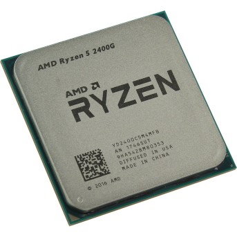 Процессор AMD Ryzen 5 2400G 3,6ГГц (3,9ГГц Turbo) Raven Ridge 4/<wbr>8 2MB L2 4MB L3 65W VEGA AM4 OEM - Metoo (1)