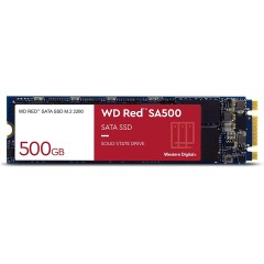 Твердотельный накопитель 500GB SSD WD RED SA500 3D NAND M.2 SATA R560Mb/<wbr>s W530MB/<wbr>s WDS500G1R0B