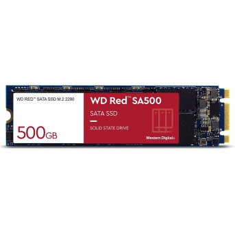 Твердотельный накопитель 500GB SSD WD RED SA500 3D NAND M.2 SATA R560Mb/<wbr>s W530MB/<wbr>s WDS500G1R0B - Metoo (1)