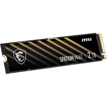 Твердотельный накопитель 2000Gb SSD MSI SPATIUM M461 M.2 PCIe NVMe R5000Mb/<wbr>s W4200MB/<wbr>s SPATIUM M461 - Metoo (3)