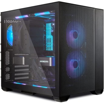 Корпус Lian Li O11 Air Mini E-ATX/<wbr>ATX/<wbr>m-ATX/<wbr>m-ITX G99.O11AMX.00 Black - Metoo (8)