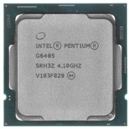 CPU Intel Pentium G6405 4,1 GHz 4Mb 2/4 Comet Lake Lake Intel® UHD Graphics 610 58W FCLGA1200 Tray