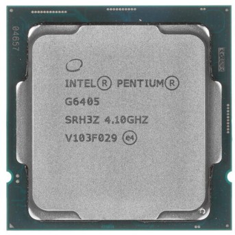 CPU Intel Pentium G6405 4,1 GHz 4Mb 2/<wbr>4 Comet Lake Lake Intel® UHD Graphics 610 58W FCLGA1200 Tray - Metoo (1)