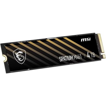 Твердотельный накопитель 4000Gb SSD MSI SPATIUM M461 M.2 PCIe NVMe R5000Mb/<wbr>s W4200MB/<wbr>s SPATIUM M461 - Metoo (4)
