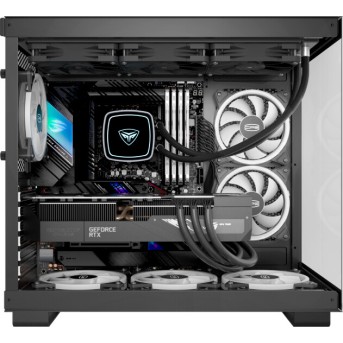 Корпус PCCooler C3T500 ARGB BK ATX/<wbr>MATX/<wbr>ITX USB3.1 Gen 2 Type-C USB3.0 USB2.0 Black - Metoo (5)