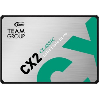 Твердотельный накопитель 2000GB SSD TeamGroup CX2 2.5” SATA3 R540Mb/s W490MB/s T253X6002T0C101 в Metoo.kz - Metoo (1)