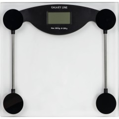 Весы напольные электронные GALAXY LINE GL 4810 ЧЕРНЫЕ, максимал. вес 180 кг Артикул: гл4810лчерн
