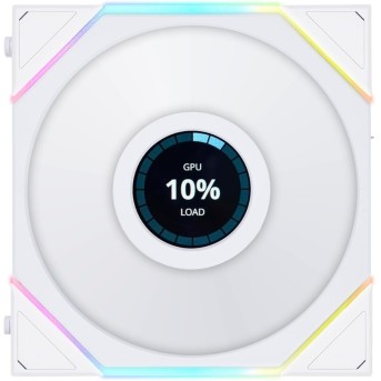 Вентилятор для корпуса Lian Li UNI FAN TL LCD 120 ARGB 3x120mm with Controller White 12TLLCD3W - Metoo (4)