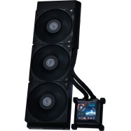 Водяное охлаждение для CPU Lian Li HydroShift LCD 360S Black, 3x120mm, G89.GHSLCD36SB.00