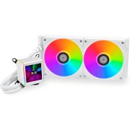 Водяное охлаждение для CPU Lian Li GA II LCD 280 ARGB 2x120mm White G89.GA2ALCD28W.00