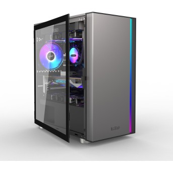 Корпус PCCooler LM300 ARGB BK M-ATX/<wbr>ITX USB3.0, 2xUSB2.0 Black - Metoo (5)