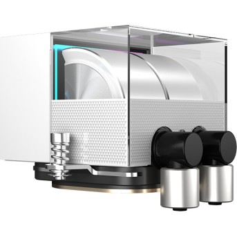 Водяное охлаждение для CPU PCCooler , TDP 310W, ARGB 3x120см, LGA Intel/<wbr>AMD Белый - Metoo (5)