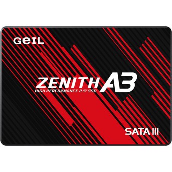 Твердотельный накопитель 4000GB SSD GEIL A3FD16H4TBA ZENITH А3 2.5” SATA R500 W450MB/<wbr>s GZ25A3-4TB - Metoo (1)