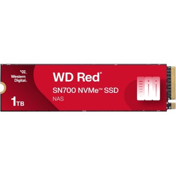 Твердотельный накопитель 1000GB SSD WD RED SN700 NVMe M.2 PCI-E R3430Mb/<wbr>s, W3000MB/<wbr>s WDS100T1R0C - Metoo (1)