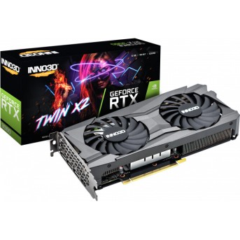 Видеокарта Inno3D GeForce RTX3060 12G Twin X2 GDDR6 192-bit HDMI 3xDP N30602-12D6-119032AH - Metoo (1)