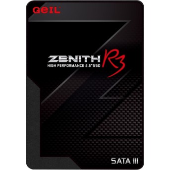 Твердотельный накопитель 128GB SSD GEIL FD09DCDH ZENITH R3 2.5” SATA3 R550MB/<wbr>s W490MB/<wbr>s GZ25R3-128G - Metoo (1)