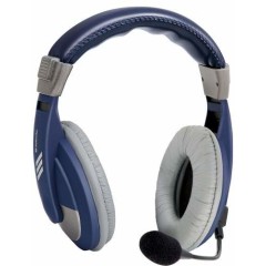 Наушники с микрофоном Defender Gryphon HN-750 Blue Регулят. громк., 2м кабель