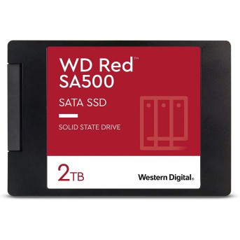 Твердотельный накопитель 2000GB SSD WD WDS200T1R0A Серия RED 2.5” SATA3 R560Mb/<wbr>s, W530MB/<wbr>s - Metoo (1)