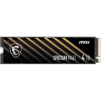 Твердотельный накопитель 4000Gb SSD MSI SPATIUM M461 M.2 PCIe NVMe R5000Mb/<wbr>s W4200MB/<wbr>s SPATIUM M461 - Metoo (1)