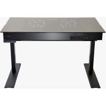 Корпус-стол Lian Li DK-05FX, RGB-Led, E-ATX/<wbr>ATX/<wbr>M-ATX, 8x3.5" 2x2.5" USB3.0x4, Black G99.DK05FX.02EU - Metoo (1)