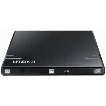 Привод LiteOn DVD-RW eBAU108-11 Slim USB 24x-8x черный - Metoo (2)