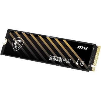 Твердотельный накопитель 4000Gb SSD MSI SPATIUM M461 M.2 PCIe NVMe R5000Mb/<wbr>s W4200MB/<wbr>s SPATIUM M461 - Metoo (3)