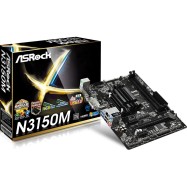 Материнская плата ASRock N3150M Intel Quad-Core Processor N3150 (up to 2.08 GHz) Micro ATX