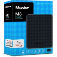 Внешний жесткий диск HDD 4Tb Seagate Maxtor M3 (STSHX-M401TCBM)