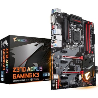 Материнская плата ATX GIGABYTE Z370 AORUS Gaming K3 в Metoo.kz - Metoo (1)