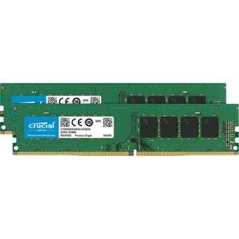 Оперативная память 8Gb x 2 DDR4 Crucial (CT2K8G4DFD824A) - Metoo (1)