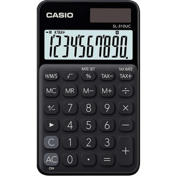 Калькулятор карманный CASIO SL-310UC-BK-W-EC - Metoo (1)