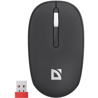 Мышь беспроводная Defender Smart MM-396 черный в Metoo.kz - Metoo (1)