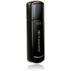 USB Флеш 8GB 2.0 Transcend TS8GJF350 черный
