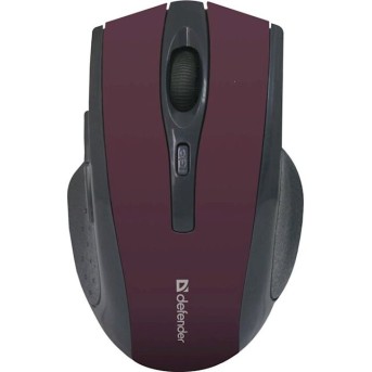 Мышь беспроводная Defender Accura Accura MM-665 красный,6 кнопок, 800-1600 dpi - Metoo (1)