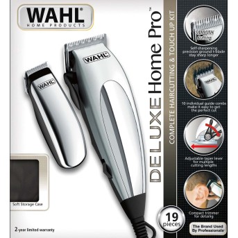 Машинка для стрижки волос Wahl HomePro DeLuxe Clipper серебро - Metoo (1)