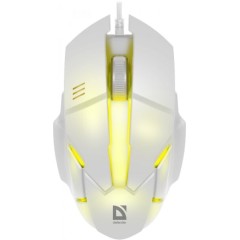 Мышь проводная Defender Host MB-982 7цветов,1000 dpi,белый