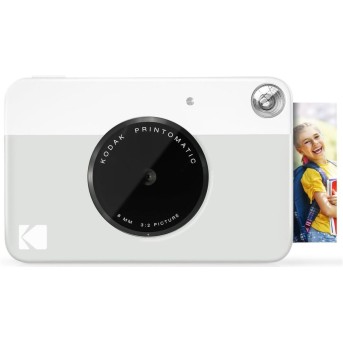 Фотоаппарат моментальной печати Kodak PRINTOMATIC серый - Metoo (1)
