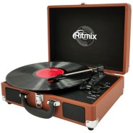 Проигрыватель виниловый Ritmix LP-160B коричневый