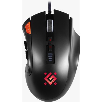 Мышь игровая Defender Oversider GM-917 черный - Metoo (1)