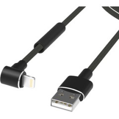 Кабель Ritmix RCC-423 Gaming lightning-USB 2 A Black