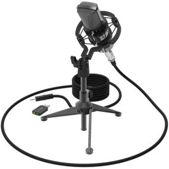Студийный микрофон Ritmix RDM-160 черный - Metoo (1)