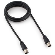 Кабель телевизионный Cablexpert, CCV-515, Coaxial M/F, 1,8м