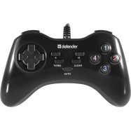 Геймпад проводной Defender Game Master G2, USB, 13 кнопок