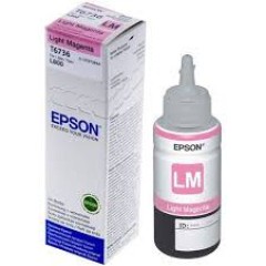 Чернила Epson C13T67364A L800/1800/810/850 светло-пурпурный..