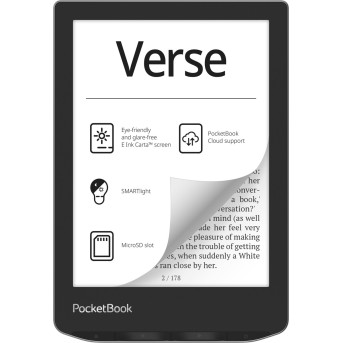 Электронная книга PocketBook PB629-M-CIS серый - Metoo (1)