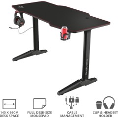 Компьютерный стол Trust GXT 1175 IMPERIUS