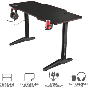 Компьютерный стол Trust GXT 1175 IMPERIUS - Metoo (1)