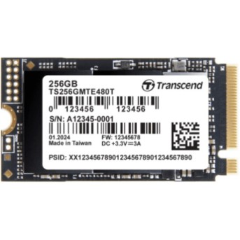 Жесткий диск SSD 256GB Transcend TS256GMTE480T M.2 2242 - Metoo (1)