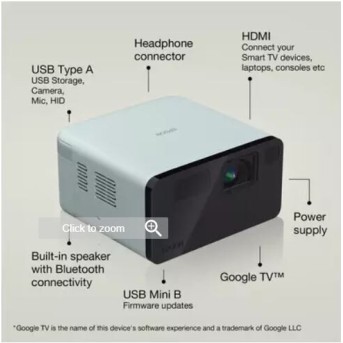 Проектор универсальный Epson EF-21W - Metoo (1)