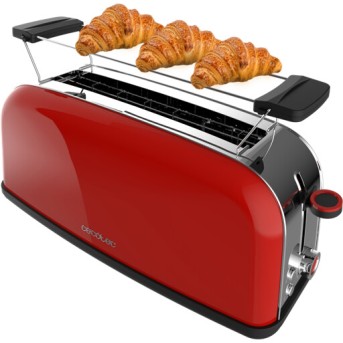 Тостер Cecotec Toastin' time 850 красный в Metoo.kz - Metoo (1)